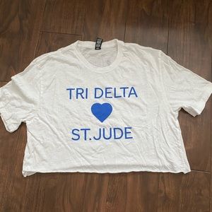 Tri Delta loves St. Jude tee